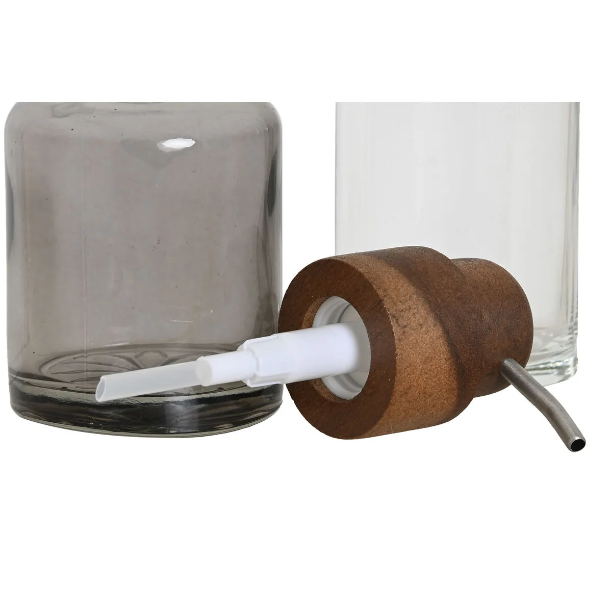 Ensemble de bain home esprit gris transparent aluminium verre bois d acacia 10 x 7 x 16 cm s305698064. Diaytar, c'est la vitrine permanente des innovations produits qui vont faire parler d'elles dans les mois à venir.