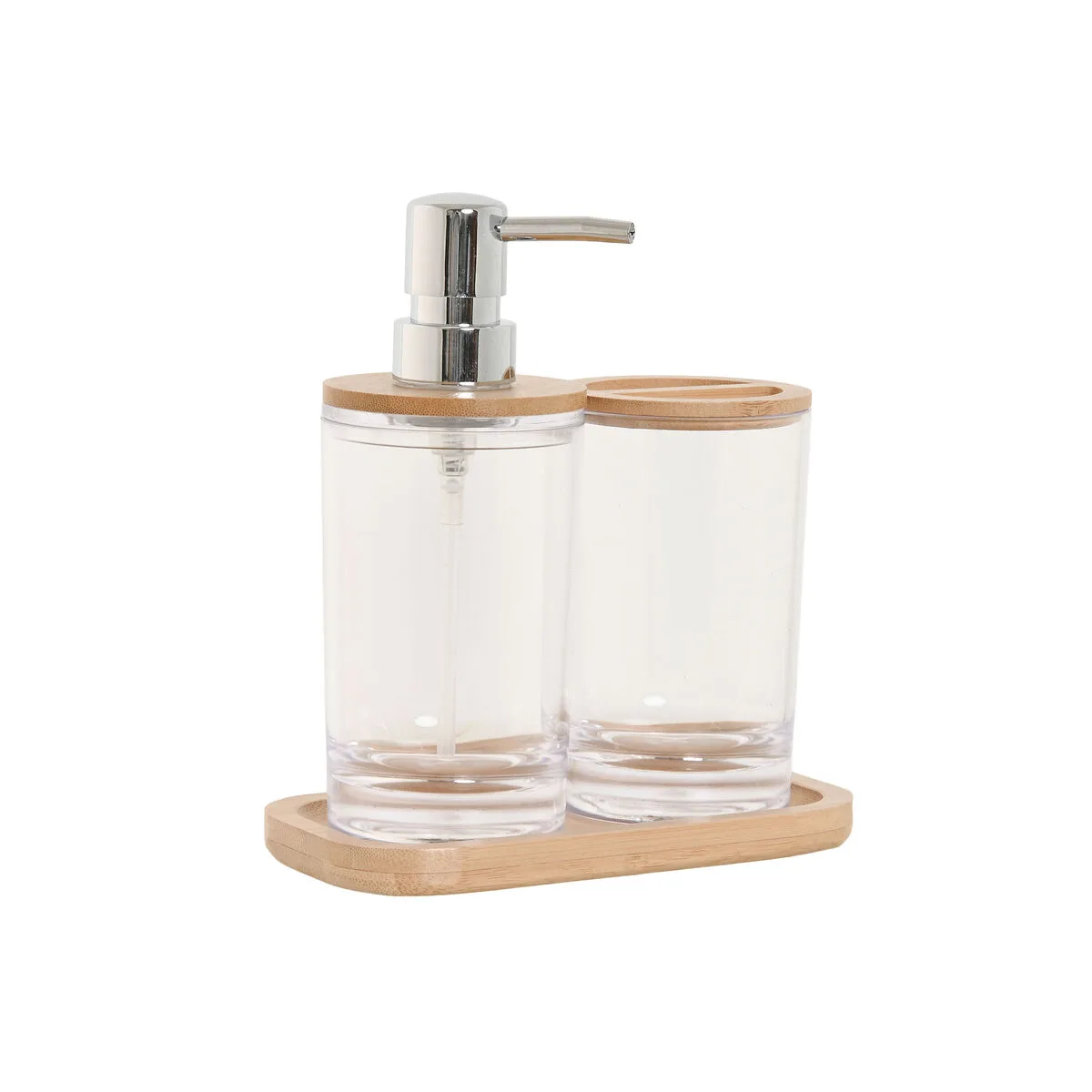 Ensemble de bain home esprit transparent naturel bambou aluminium polystyrene 16 x 9 x 18 cm s305697917. Diaytar, c'est la plateforme qui ose remettre l'humain au centre de l'expérience produit, dans un monde de plus en plus digital.