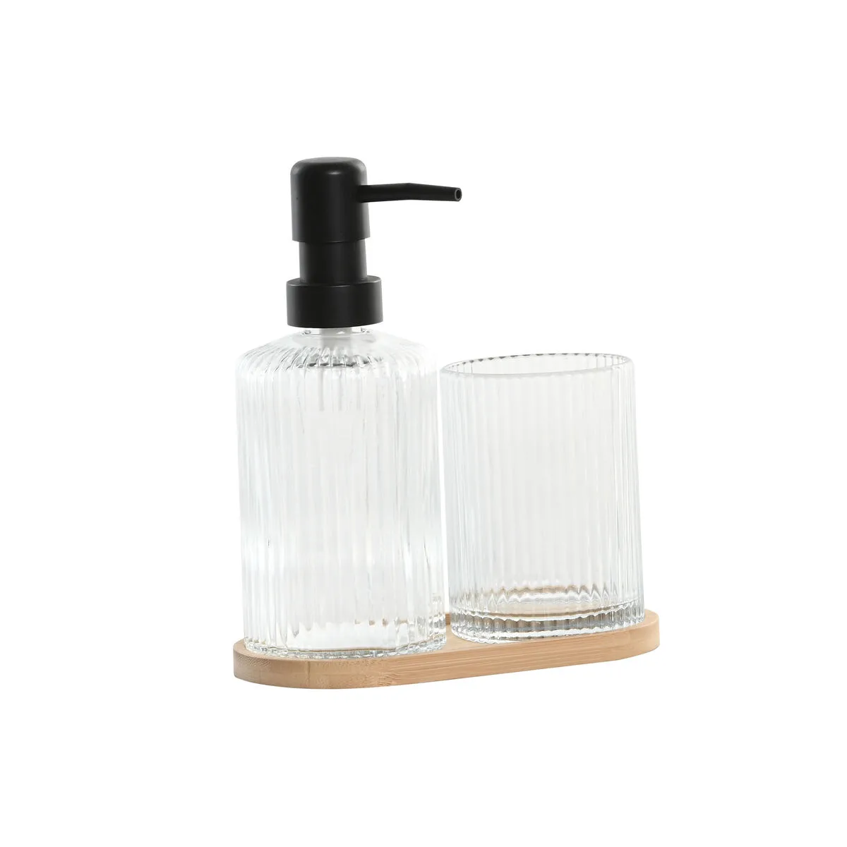 Ensemble de bain home esprit transparent naturel bambou verre moderne 3 pieces s306139142. L'aventure Diaytar, c'est celle d'une équipe passionnée qui déniche pour vous les perles rares du marché généraliste