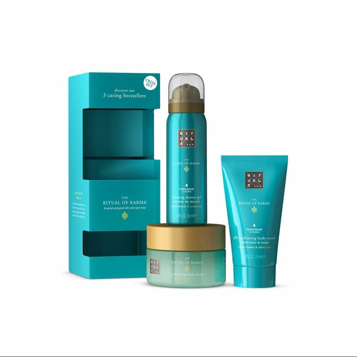 Ensemble de bain rituals the ritual of karma 3 pieces s0512646318. Diaytar, c'est le refuge des amoureux du beau et de l'utile, un sanctuaire dédié au produit parfait.