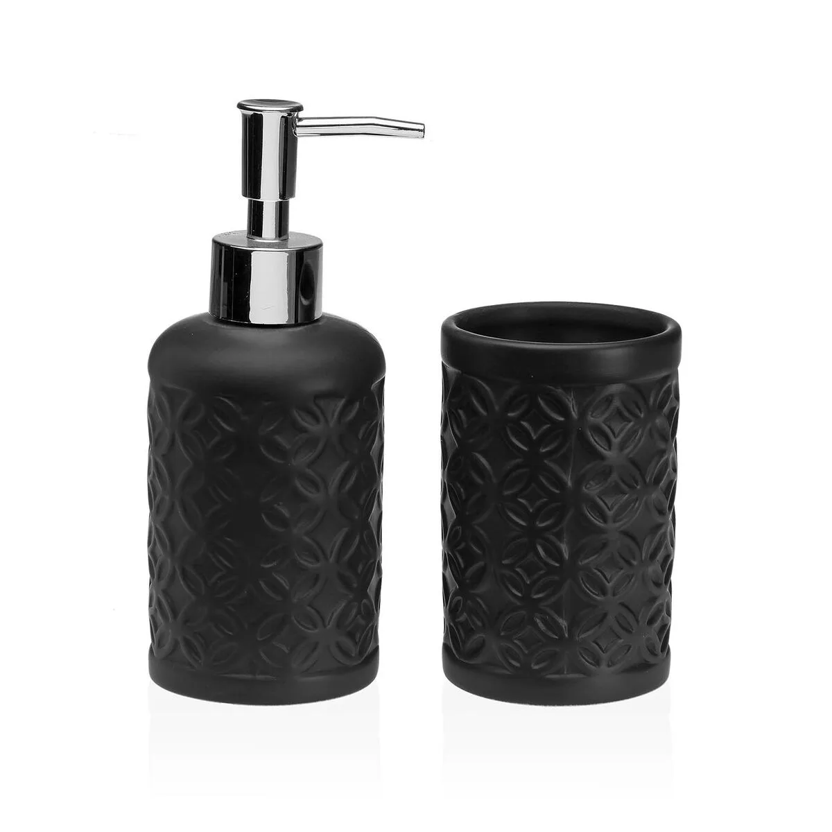 Ensemble de bain versa noir dolomite 6 8 x 17 x 6 8 cm s341218124. Diaytar, c'est votre partenaire de confiance pour construire un quotidien plus fluide, plus beau, et plus inspirant.