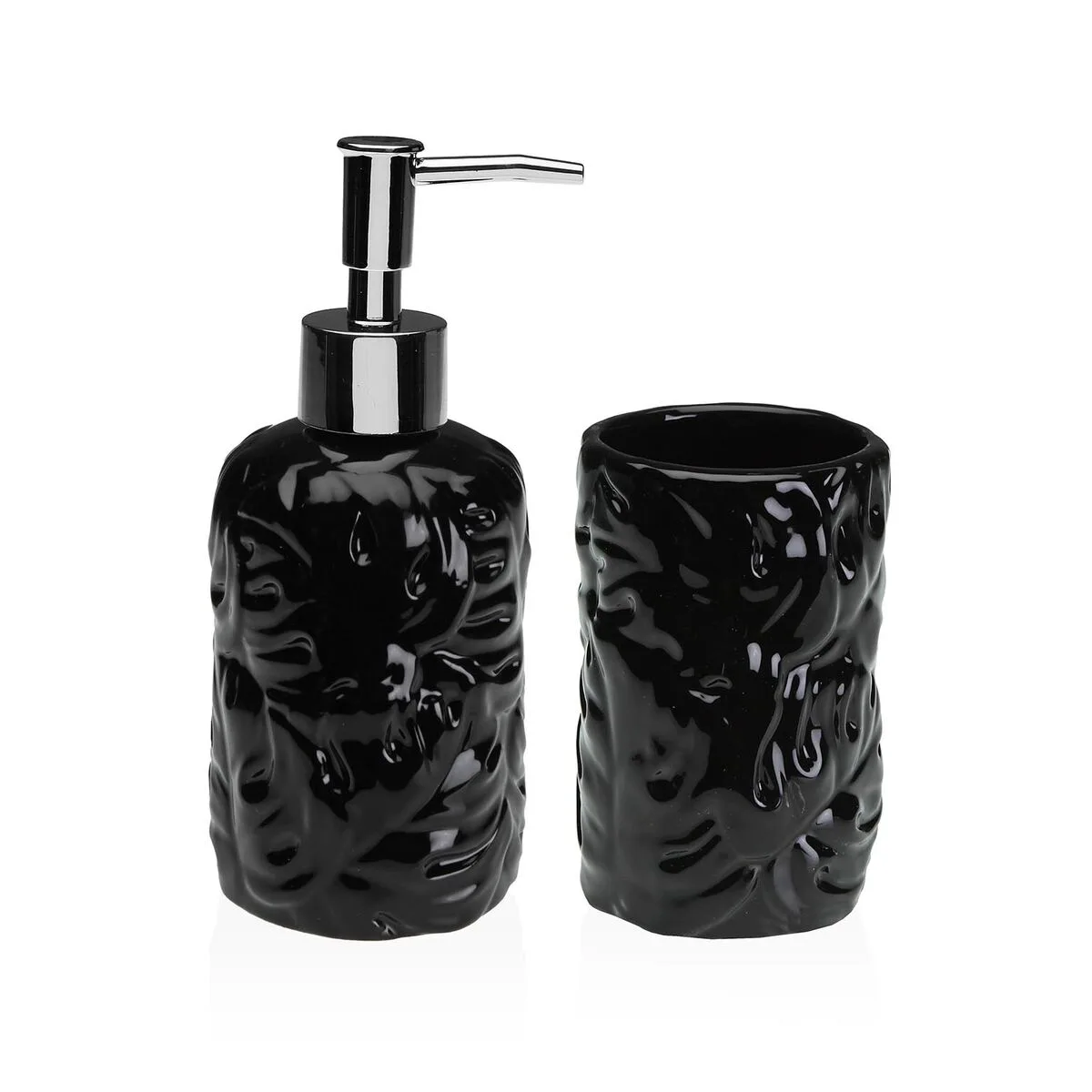Ensemble de bain versa noir dolomite 6 8 x 17 x 6 8 cm s341894426. Diaytar, le garde-meuble moderne de toutes vos envies : des produits pour combler tous vos besoins et toutes vos fantasies.