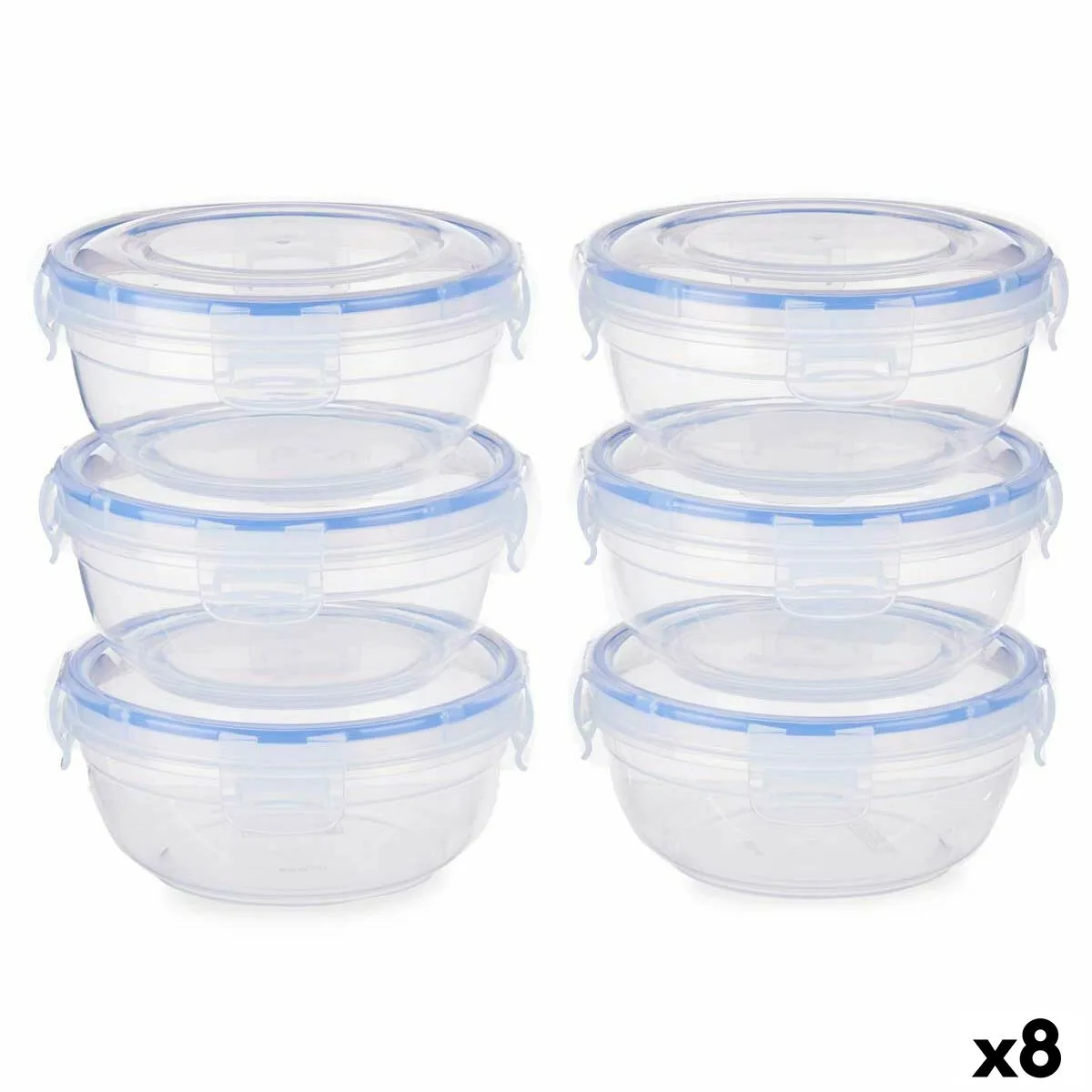 Ensemble de boites a lunch leknes 30502 bleu transparent plastique 800 ml 15 5 x 7 5 x 15 5 cm hermetique 8 unites s362497965. Les influenceurs adorent Diaytar pour ses pièces mode avant-gardistes.