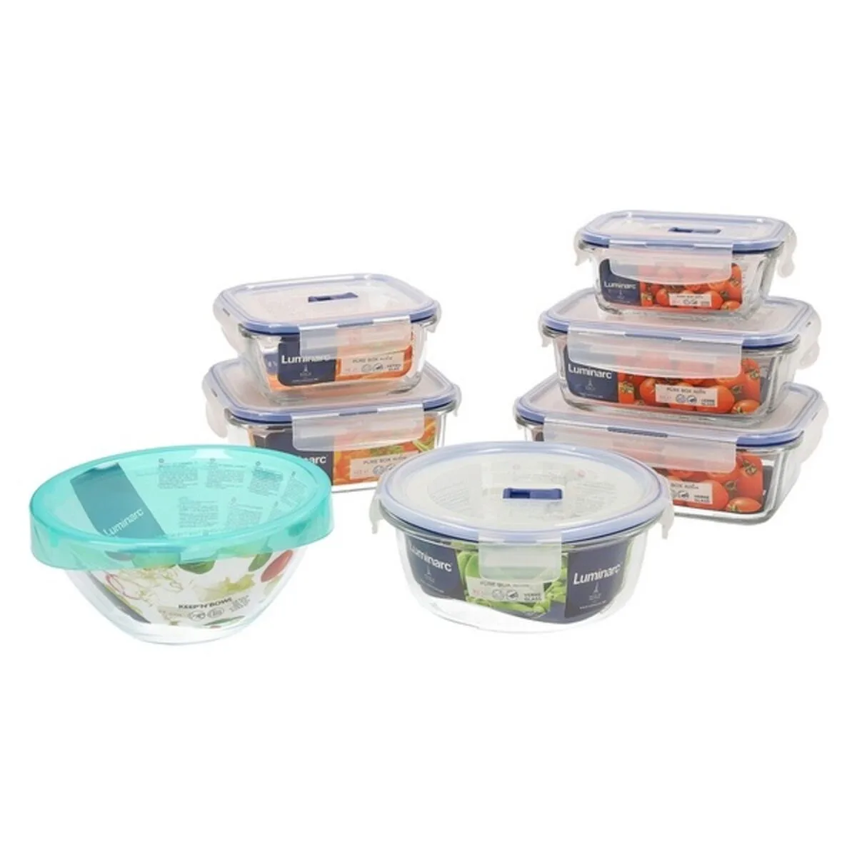 Ensemble de boites a lunch luminarc pure box active 7 pcs verre 7 pcs s270137996. Diaytar, c'est la convergence entre votre style unique et notre sélection infinie de produits qui lui correspondent.