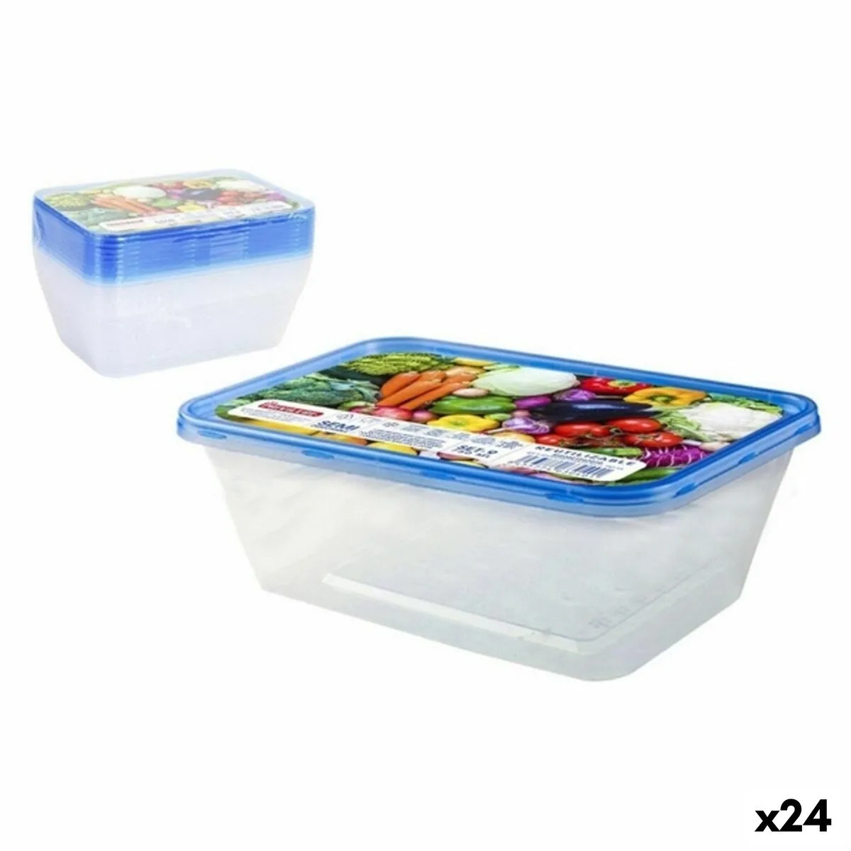 Ensemble de boites a lunch privilege 49787 rectangulaire 750 ml 18 x 12 x 6 cm 24 unites 9 pcs s223135277. Découvrez l'univers Diaytar : une boutique en ligne généraliste qui marque style, qualité et originalité dans chaque produit