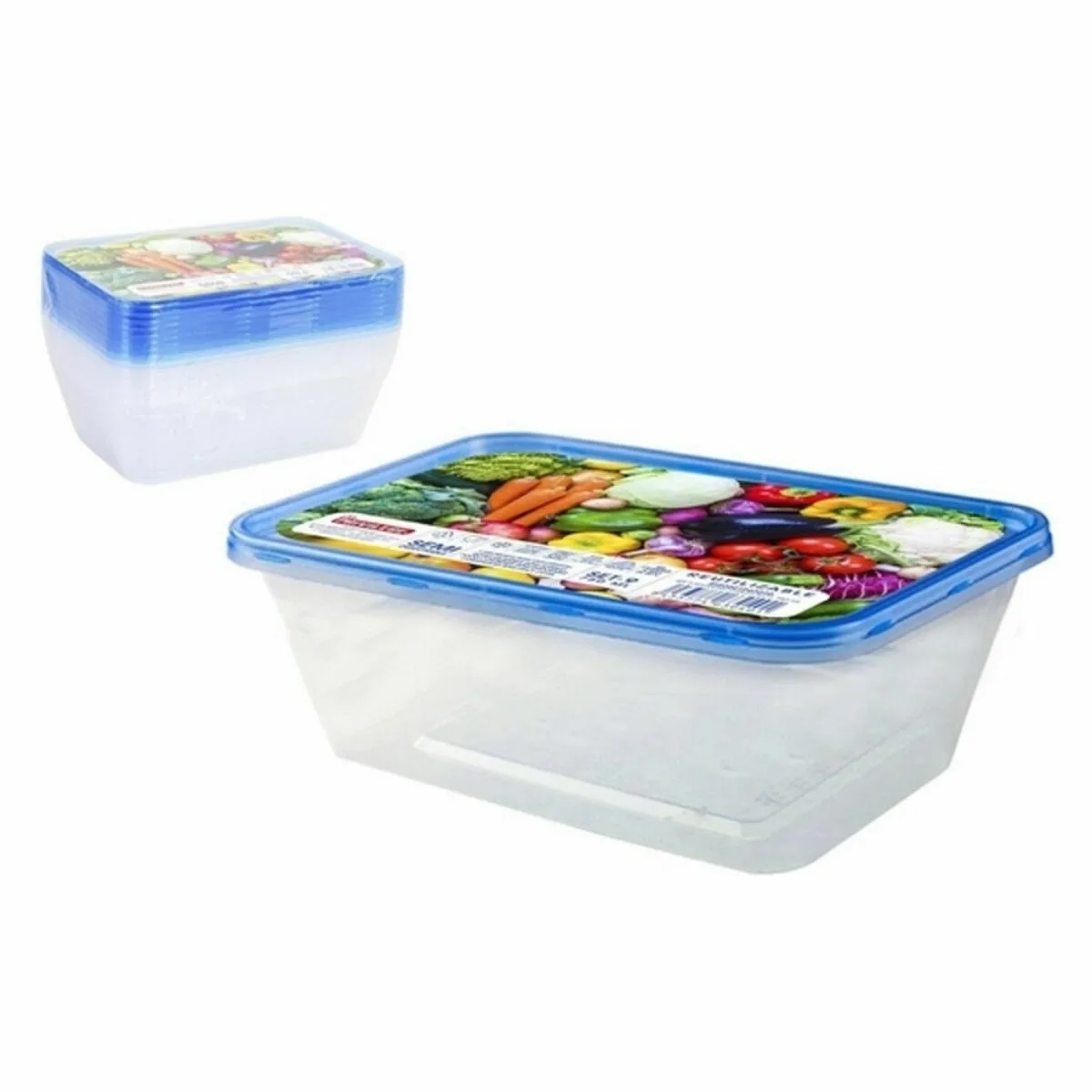 Ensemble de boites a lunch privilege 49787 rectangulaire 750 ml 18 x 12 x 6 cm 24 unites 9 pcs s223135288. Avec Diaytar, faites le plein d'idées et de produits ingénieux pour toutes les pièces de votre maison et tous les aspects de votre vie