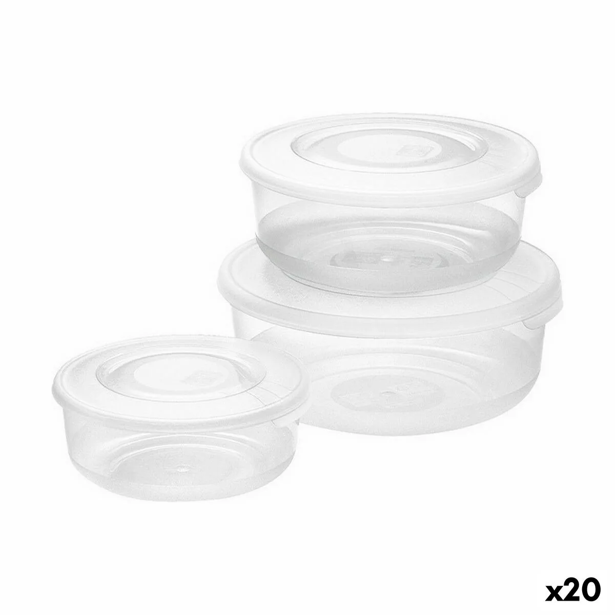 Ensemble de boites a lunch tontarelli family ronde 3 pieces 20 unites s223233455. Explorez Diaytar et laissez-vous surprendre par notre diversité de produits.