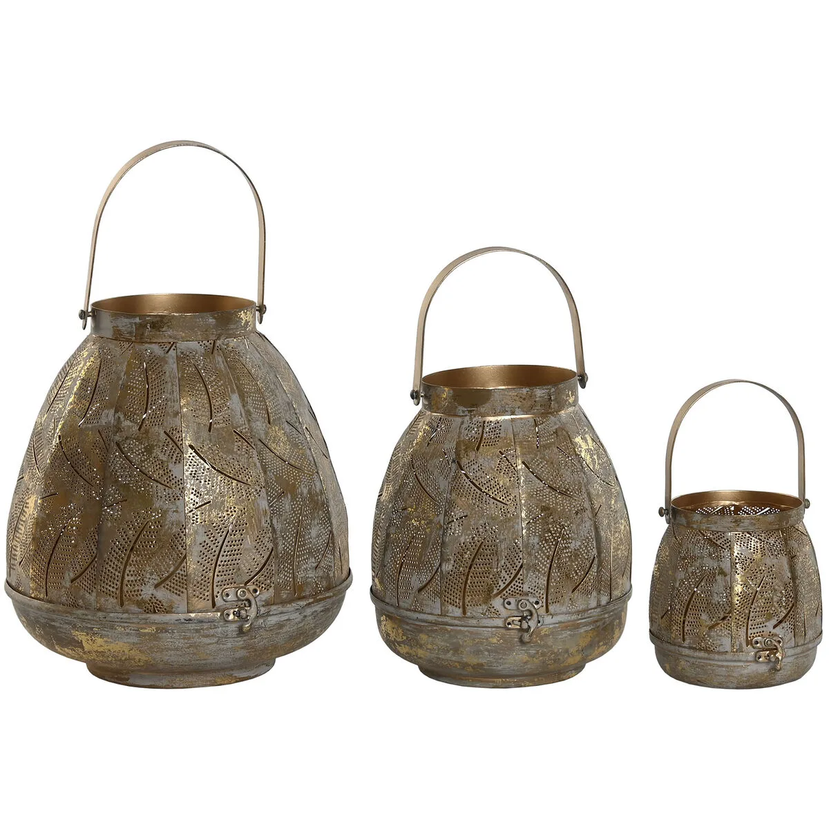 Ensemble de bougeoirs home esprit dore metal 25 x 25 x 28 cm s305840626. Diaytar a été imaginé pour les acheteurs avisés qui recherchent autant la performance que le design dans leurs produits