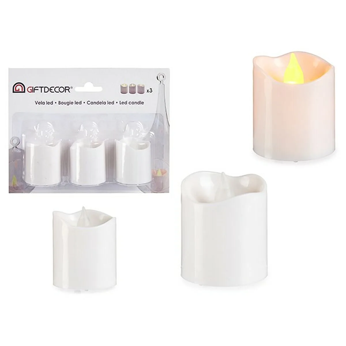 Ensemble de bougies 3 7 x 3 7 x 5 cm blanc 12 unites s362362389. Avec Diaytar, profitez d'une sélection généraliste qui a du caractère et qui reflète les aspirations de notre époque