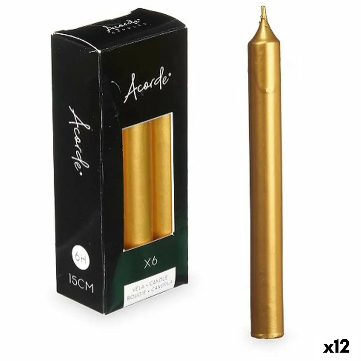 Ensemble de bougies acorde 123 d ar dore 2 x 2 x 15 cm 12 unites s363157038. Pour un quotidien optimisé et stylisé, faites confiance à Diaytar et son expertise en produits généraux et innovants