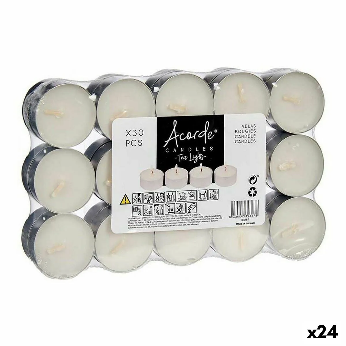 Ensemble de bougies acorde 62368 blanc argente petit 24 unites s362603421. Nous traitons chaque produit Diaytar avec le même respect que si nous devions l'offrir à un proche. La qualité est non-négociable.