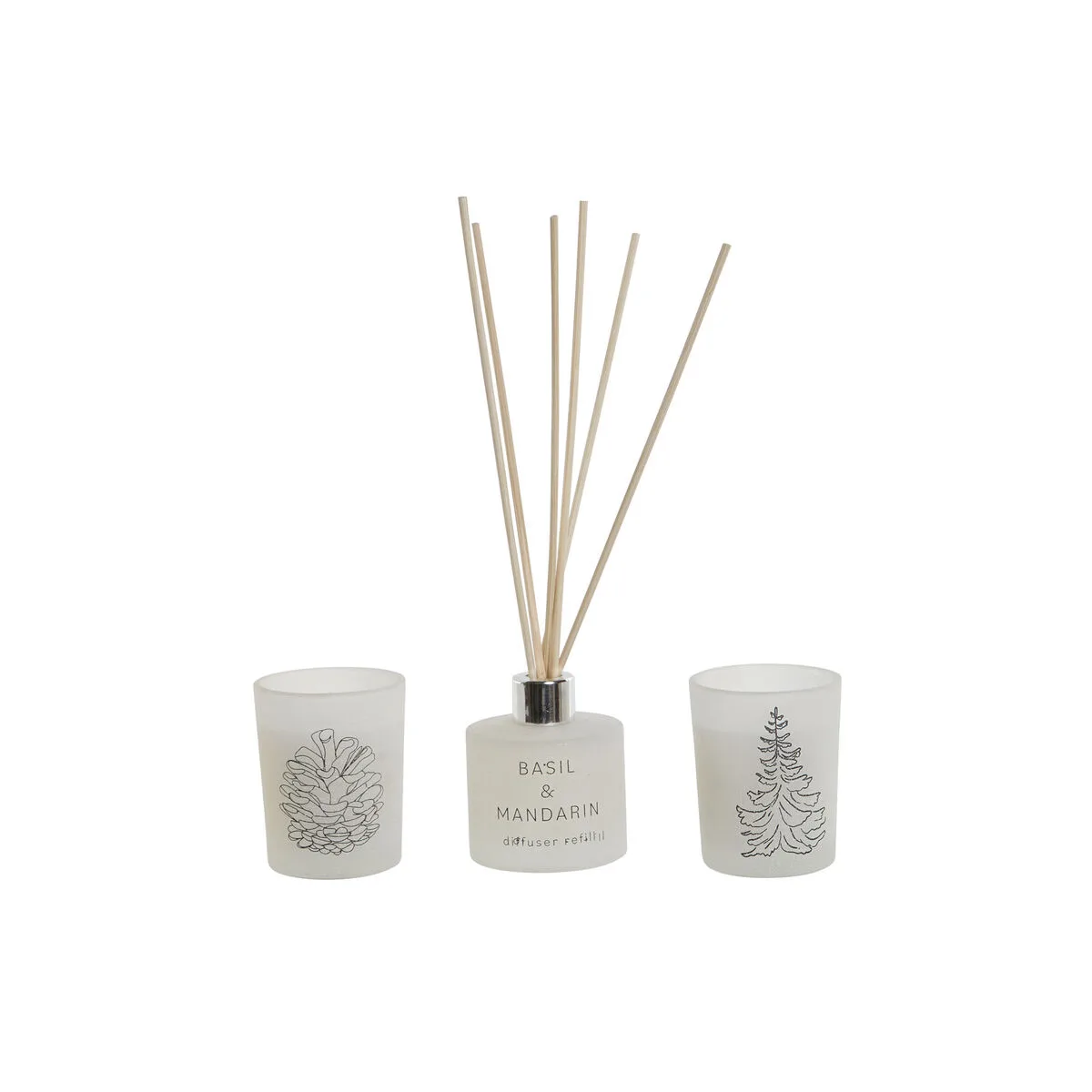 Ensemble de bougies dkd home decor blanc noel 5 x 5 x 6 cm s305250286. Diaytar : Parce que vous méritez le meilleur, nous sélectionnons l'excellence.