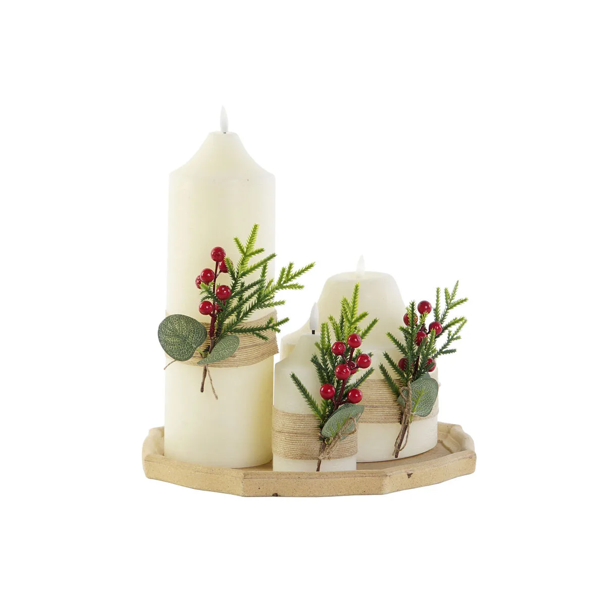 Ensemble de bougies dkd home decor blanc vert noel 7 x 7 x 15 cm s305248794. Diaytar a été conçu pour ceux qui refusent le compromis. Ici, chaque produit est une victoire du qualitatif sur le quantitatif.