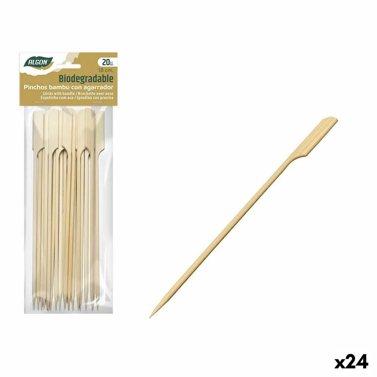 Ensemble de brochettes pour barbecue algon bambou 20 pieces 18 cm 24 unites s223373698. Nous avons injecté tout notre savoir-faire dans Diaytar pour vous offrir une expérience shopping sans friction, tout en plaisir.