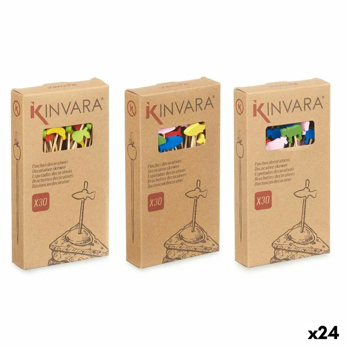 Ensemble de brochettes pour barbecue kinvara 47527 bambou 2 5 x 0 4 x 12 5 cm brochette decore 24 unites s362379925. Diaytar : Votre guide shopping pour une sélection exigeante de produits tendance, technologiques et domestiques