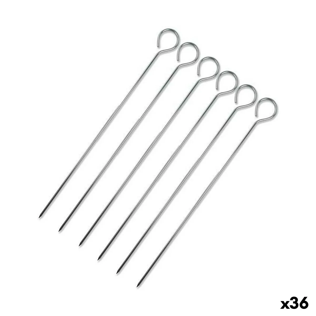 Ensemble de brochettes pour barbecue wooow metal 6 pieces 20 cm 36 unites s223066115. Diaytar est le résultat de milliers d'heures de recherche et développement pour vous offrir une offre généraliste d'exception.