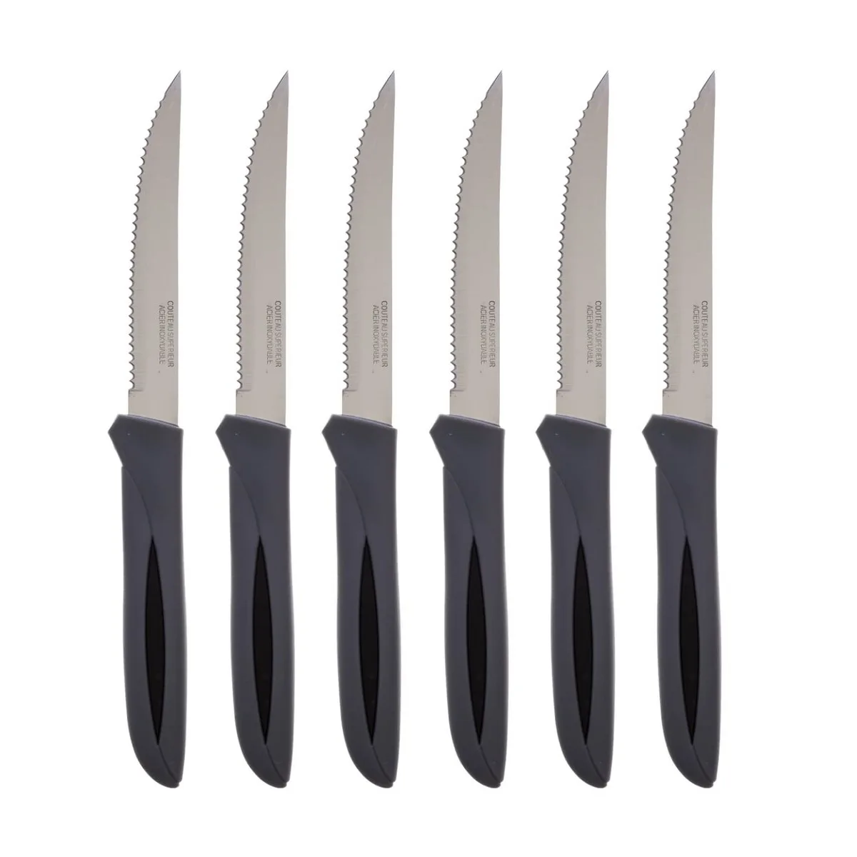 Ensemble de couteaux a viande 2 unites 21 cm 6 pieces s790279313. Diaytar opère une veille constante pour vous offrir l'élite des produits généraux, électroniques et maison.