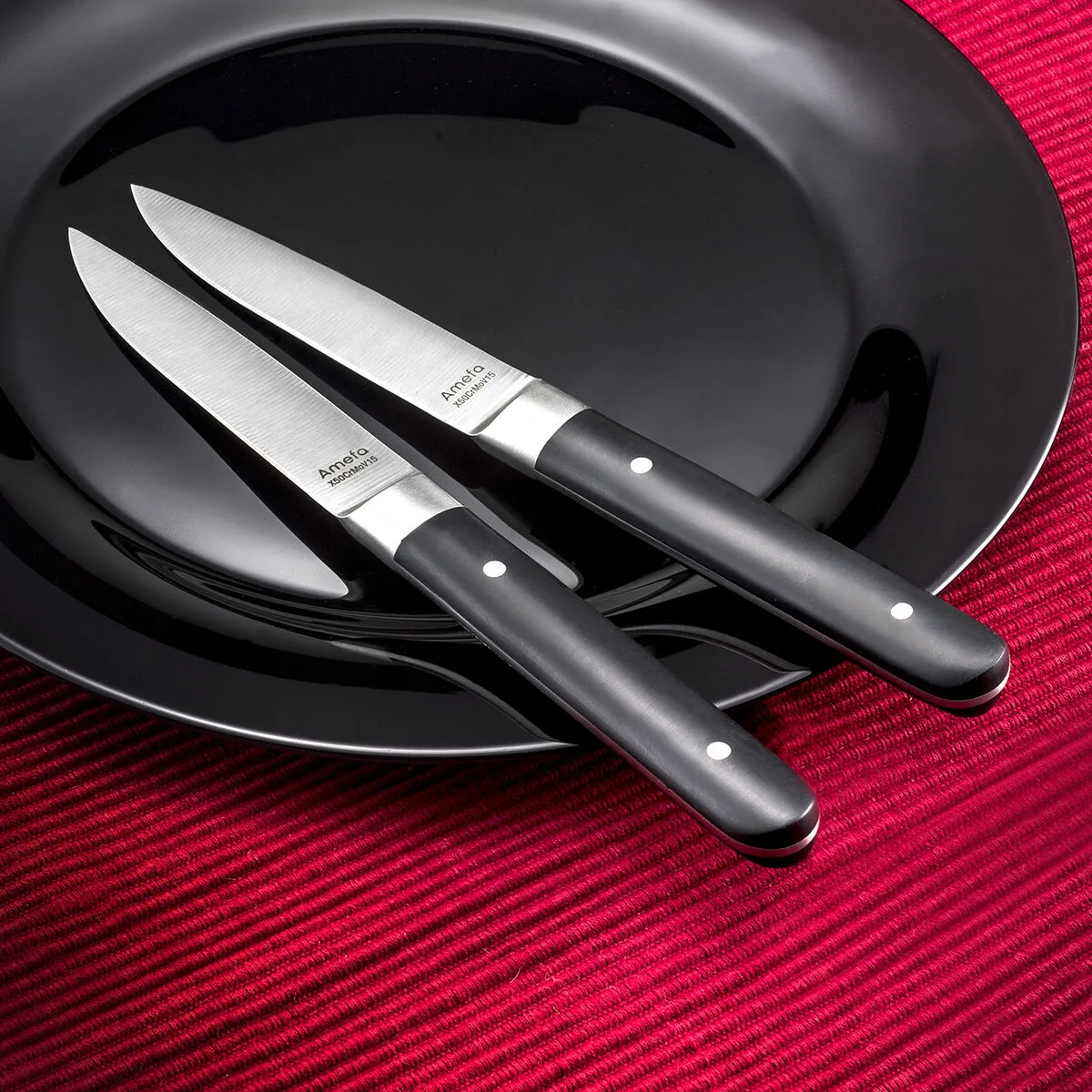 Ensemble de couteaux a viande amefa fusion bicolore metal 12 unites 22 x 1 8 x 1 2 cm s270607056. Diaytar, c'est la preuve que le génie réside dans les détails. Chaque produit a été scruté, pesé, et approuvé.