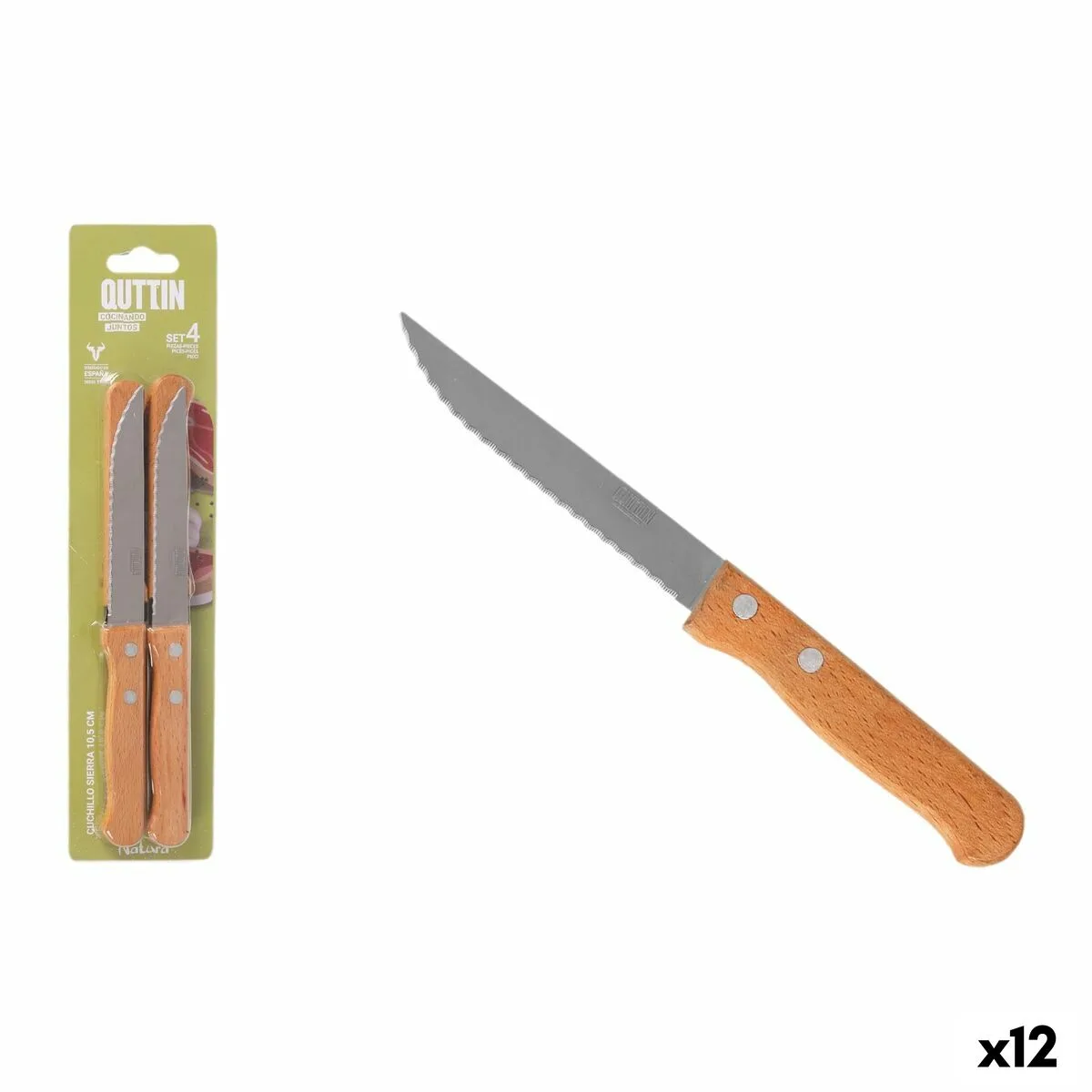 Ensemble de couteaux a viande inde natura marron argente 10 5 cm polyvalents 4 pieces 12 unites s223598399. L'aventure Diaytar, c'est celle d'une équipe passionnée qui déniche pour vous les perles rares du marché généraliste