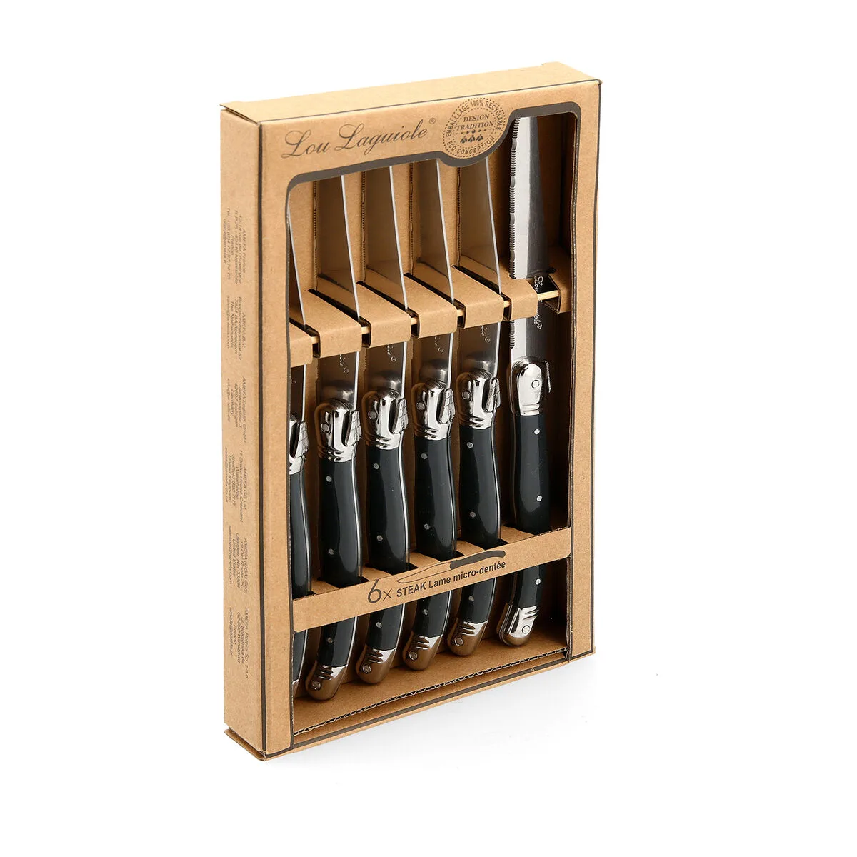 Ensemble de couteaux a viande lou laguiole rustic 6 unites 13 cm s271029889. Diaytar, c'est le grand ménage de printemps dans vos habitudes shopping : on garde l'essentiel, on jette le superflu.