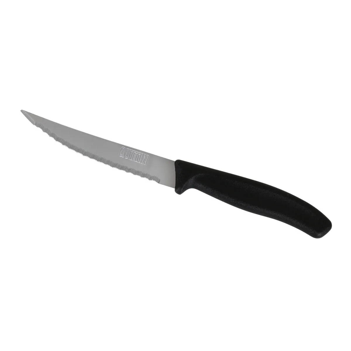 Ensemble de couteaux a viande quttin noir argente 11 cm 6 pieces 12 unites s223206020. Nous sommes Diaytar, les architectes de votre espace de vie en ligne, meublé avec les meilleurs produits du moment
