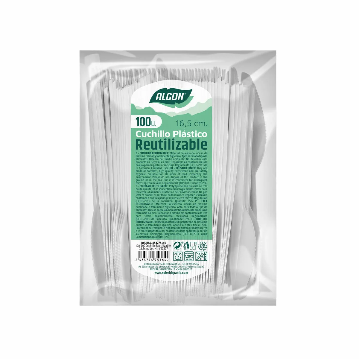 Ensemble de couteaux algon reutilisable blanc 20 unites 16 5 cm s222947469. Nous avons injecté tout notre savoir-faire dans Diaytar pour vous offrir une expérience shopping sans friction, tout en plaisir.
