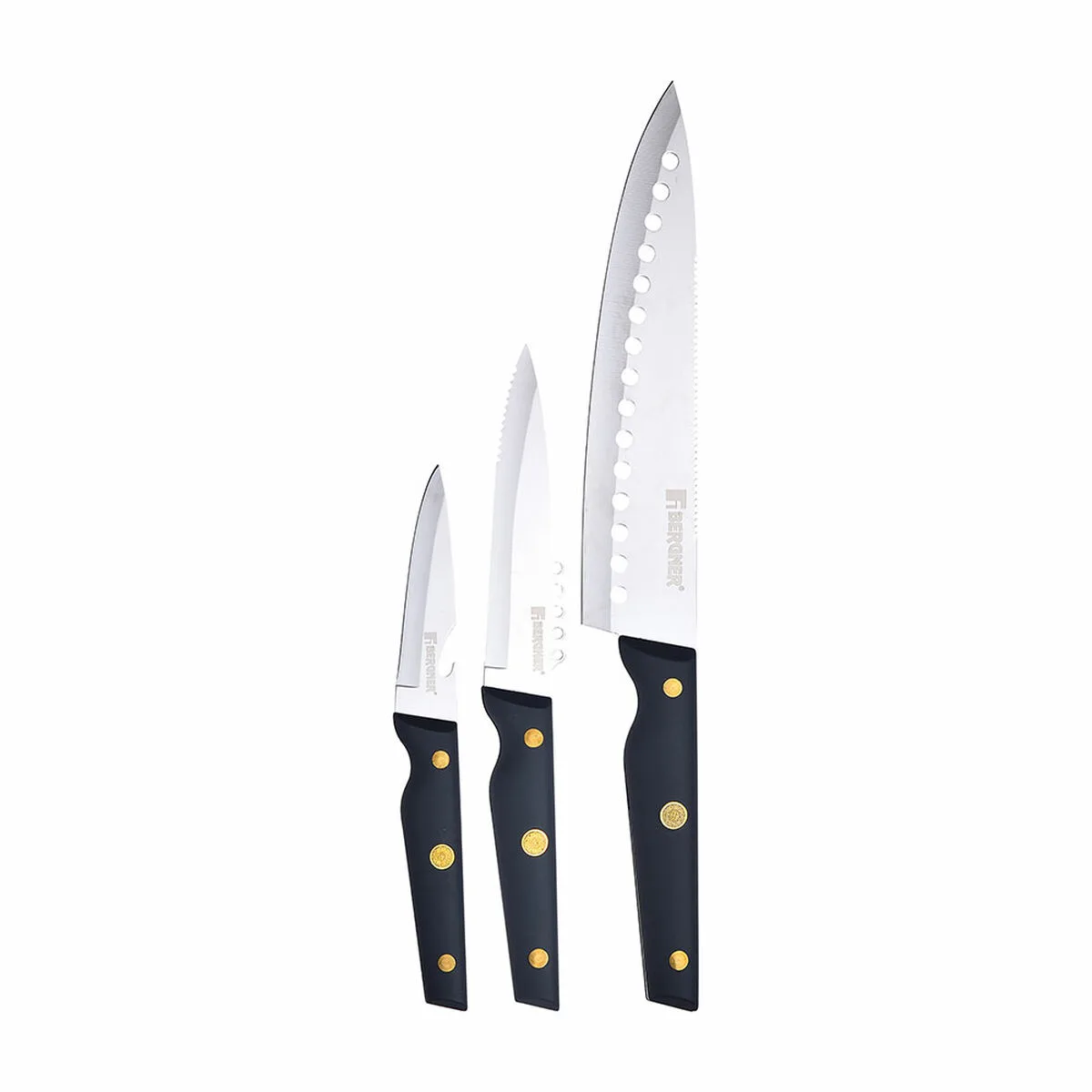 Ensemble de couteaux bergner pro reeco bg41026dbl acier inoxydable abs 3 pieces s791422382. Diaytar ou l'éloge de la diversité : un catalogue riche et varié où chacun trouve son bonheur, quel que soit son style