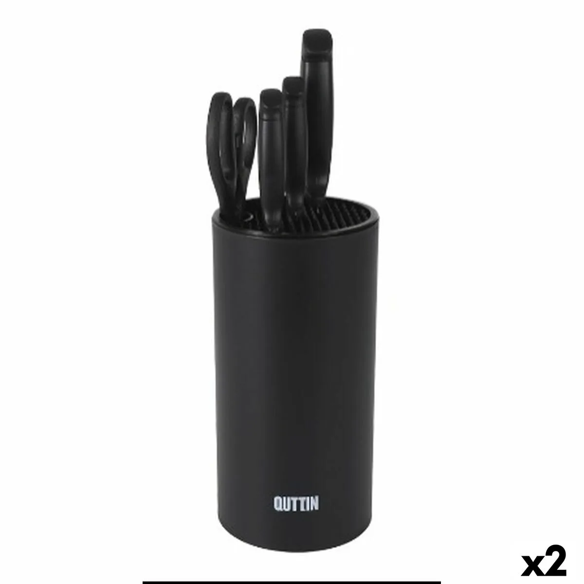 Ensemble de couteaux de cuisine et support quttin nero 5 pieces 2 unites s223558185. Diaytar, une boutique en ligne qui défie les catégories traditionnelles en mêlant produits high-tech, maison et lifestyle avec brio