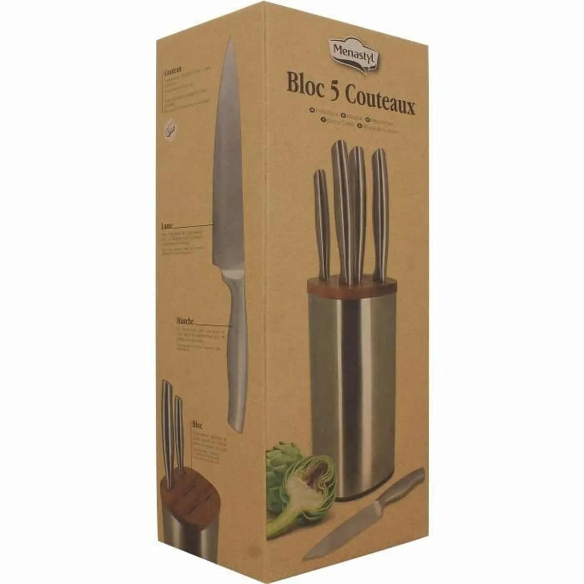 Ensemble de couteaux menastyl s7101722018. Diaytar : Parce que vos goûts sont éclectiques, notre offre de produits l'est tout autant. Explorez sans modération.