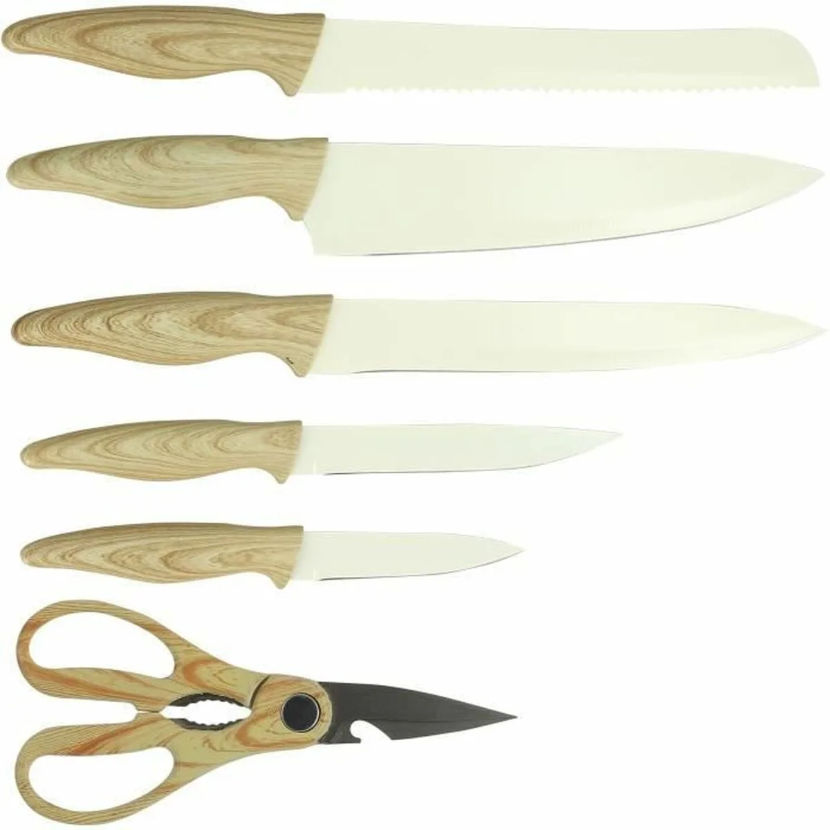 Ensemble de couteaux menastyl creme polypropylene 6 pieces 6 unites s7101719570. Diaytar, c'est votre passeport pour un tour du monde des produits les plus inspirants, sans quitter votre canapé.