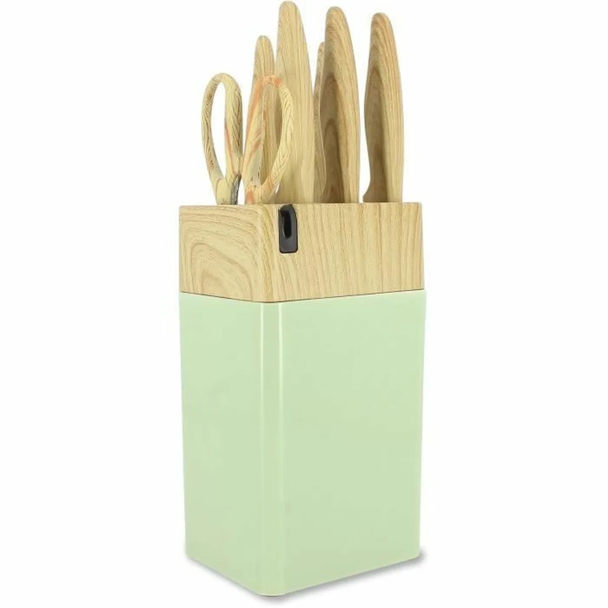 Ensemble de couteaux menastyl polypropylene vert 6 pieces 6 unites s7101719359. Diaytar incarne le nouveau visage du e-commerce : agile, éclectique et profondément ancré dans les tendances du moment