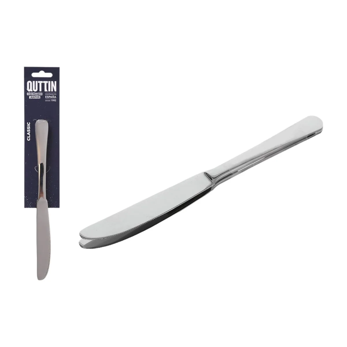 Ensemble de couteaux quttin classic argente acier inoxydable 21 6 x 1 8 cm 2 pieces 12 unites s223724639. Nous avons conçu Diaytar pour être intuitif, comme vos produits préférés. Simple, efficace, et terriblement séduisant.