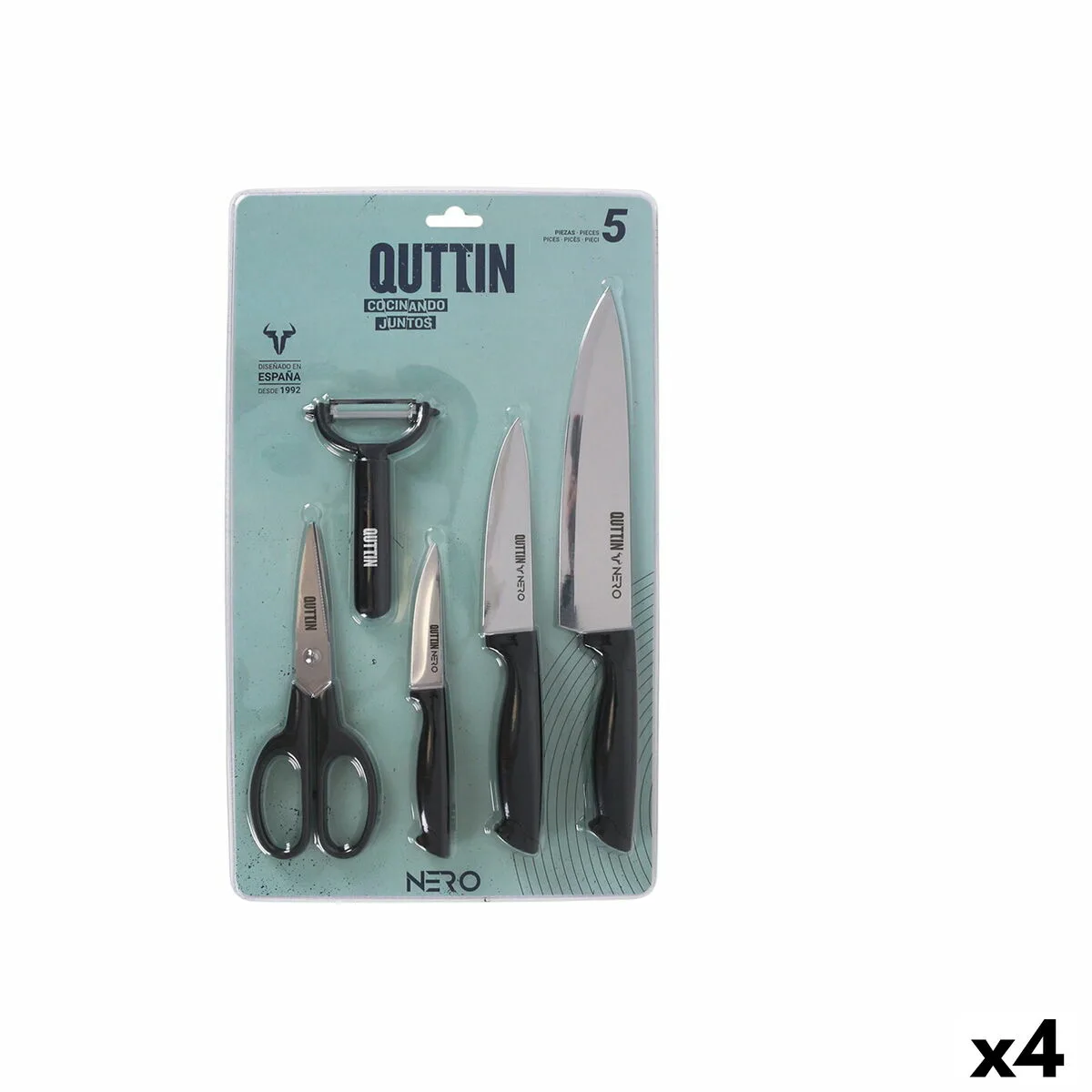 Ensemble de couteaux quttin nero noir 5 pieces 4 unites s223209334. Diaytar, le compagnon idéal de votre vie connectée et stylée, à travers une offre généraliste sans équivalent