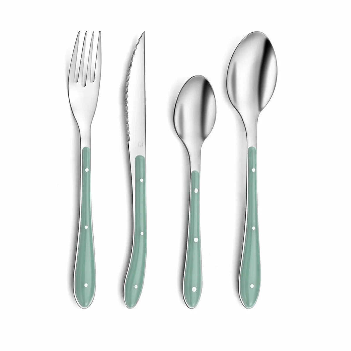 Ensemble de couverts amefa bistro vert metal 24 pieces s270301683. Diaytar, c'est l'assurance de produits qui durent, tant dans leur construction que dans leur style intemporel.