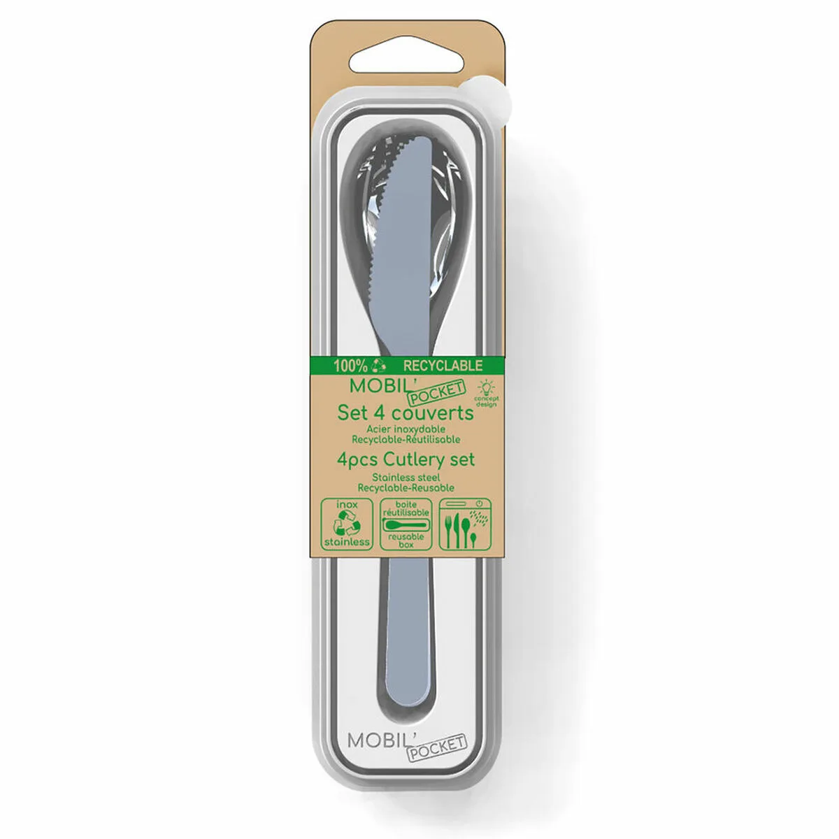 Ensemble de couverts amefa mobil metal acier 18 cm 4 pcs s270266855. Diaytar, c'est la preuve que le génie réside dans les détails. Chaque produit a été scruté, pesé, et approuvé.