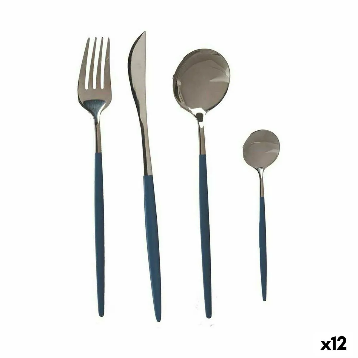 Ensemble de couverts kinvara bst ct022 gris argente acier inoxydable 12 unites s362618462. Diaytar, c'est le hub où se connectent les créateurs de produits géniaux et les clients qui les attendaient sans le savoir.