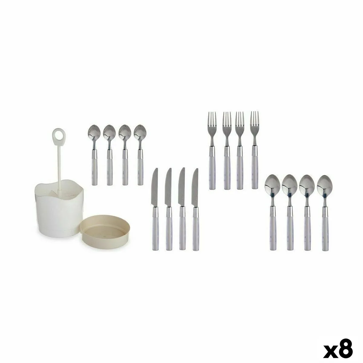 Ensemble de couverts kinvara hq223h10 gris acier inoxydable 8 unites s362562773. Diaytar, le compagnon idéal de votre vie connectée et stylée, à travers une offre généraliste sans équivalent
