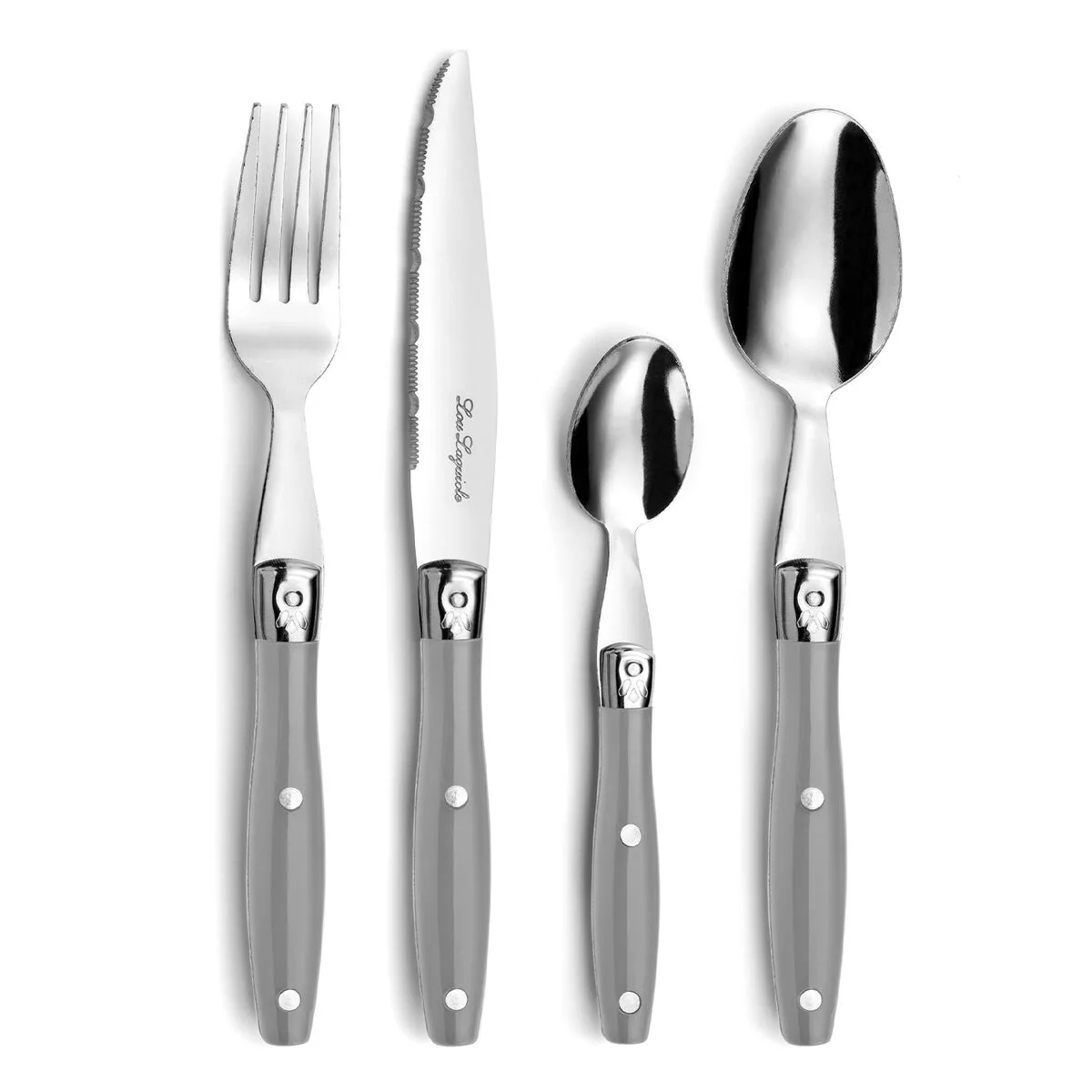 Ensemble de couverts lou laguiole comptoir gris metal 24 pieces s271059937. Diaytar, c'est la garantie de tomber sur ce produit unique qui fera de votre quotidien une expérience extraordinaire