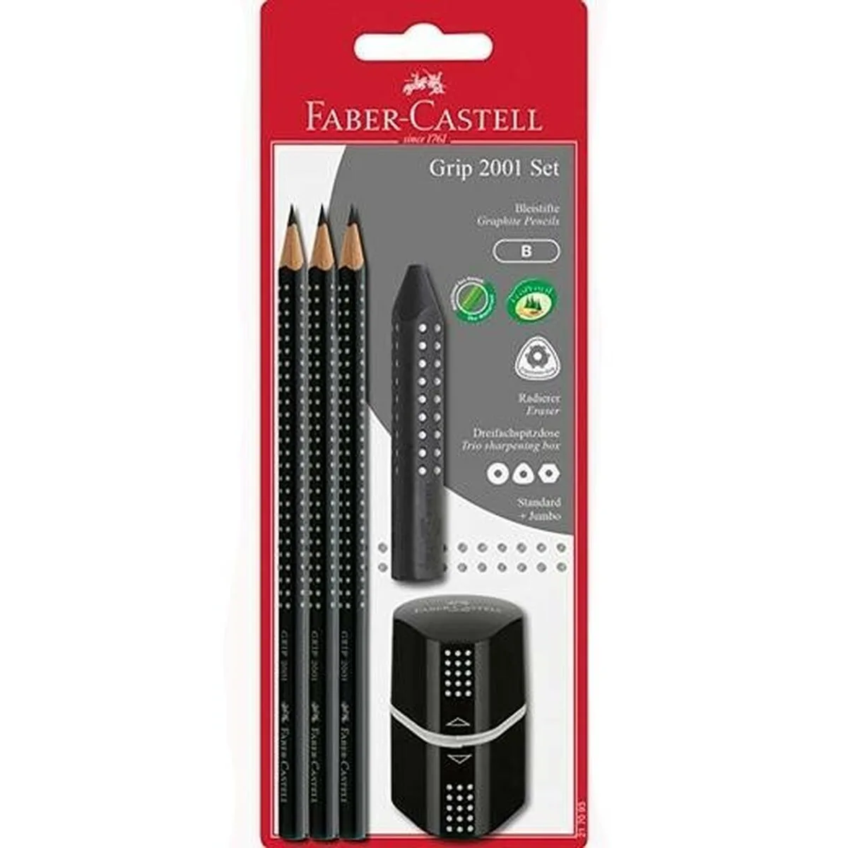 Ensemble de crayons faber castell noir 5 unites 10 unites s842181021. Bien plus qu'un site, Diaytar est un club. Le club de ceux qui savent reconnaître la valeur d'un produit exceptionnel.