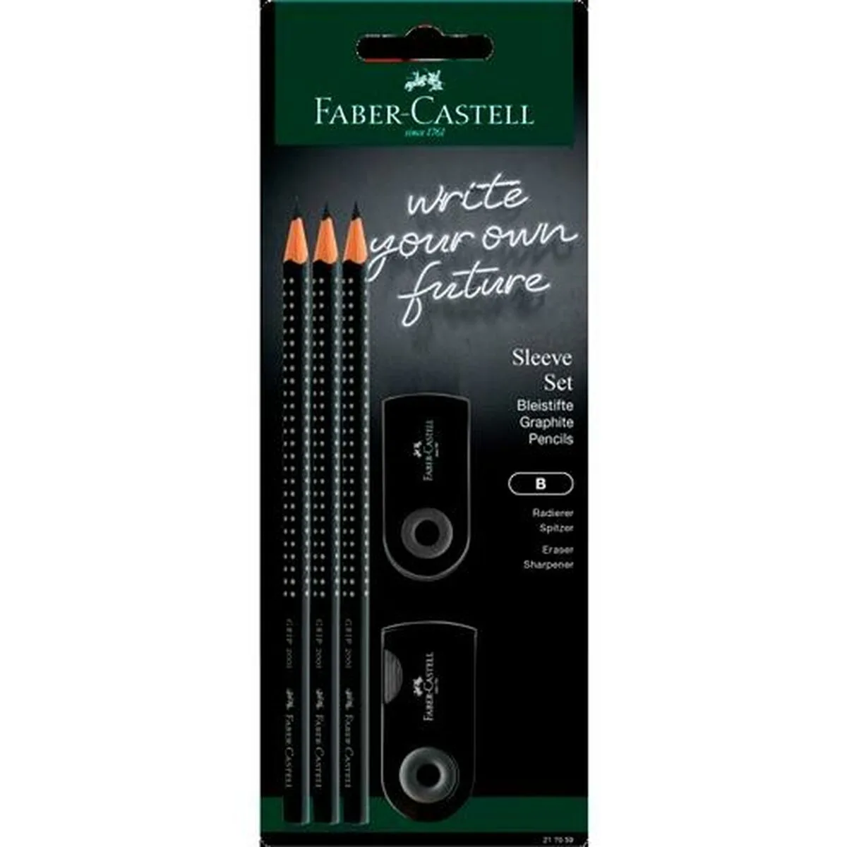 Ensemble de crayons faber castell noir triangulaire b 5 pieces s843863110. Diaytar s'adresse aux esprits modernes en quête de produits qui allient performance technologique et design épuré