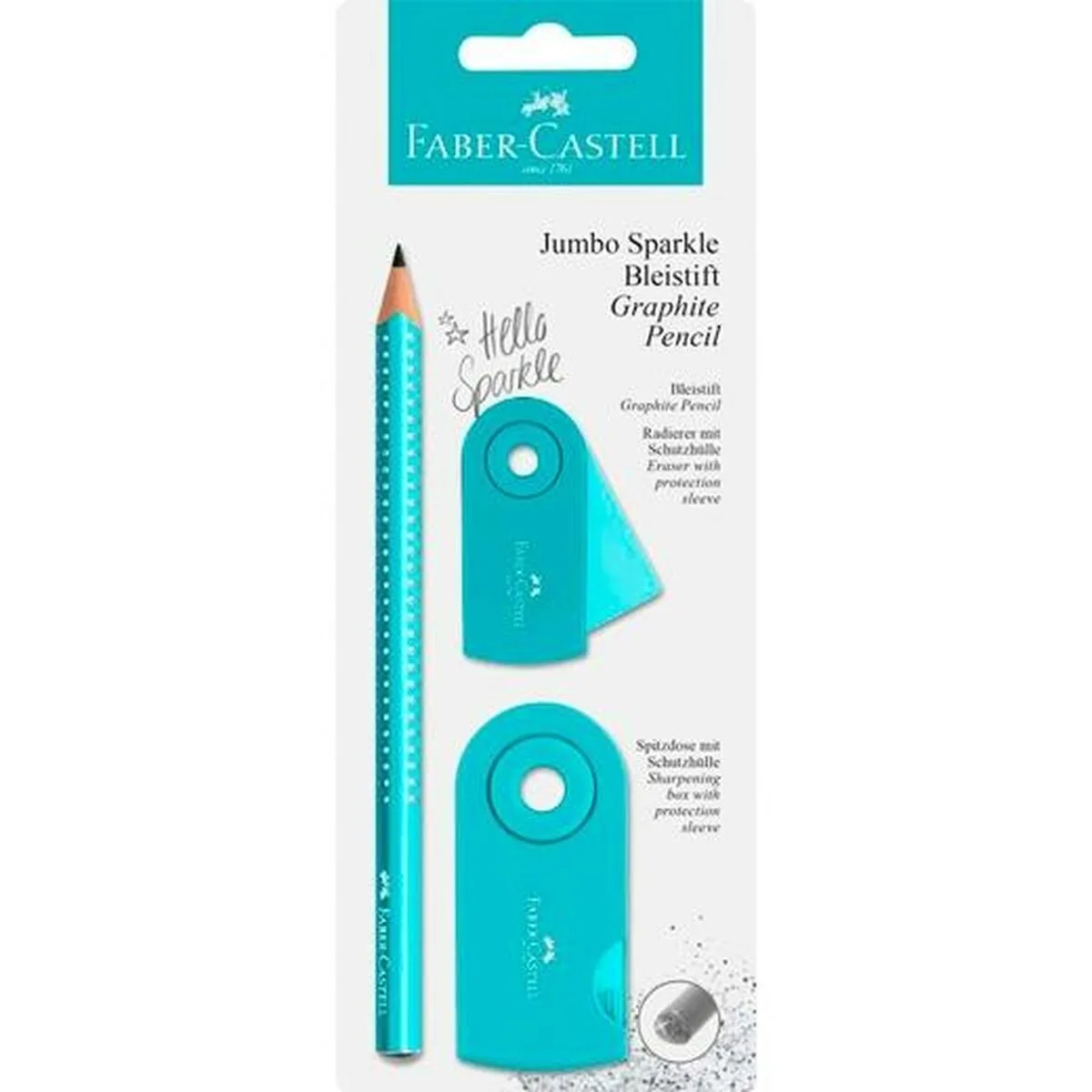 Ensemble de crayons faber castell turquoise 3 pieces 20 unites s842153426. Diaytar : Votre portail vers un monde de produits où la frontière entre l'essentiel et le superflu devient délicieusement floue