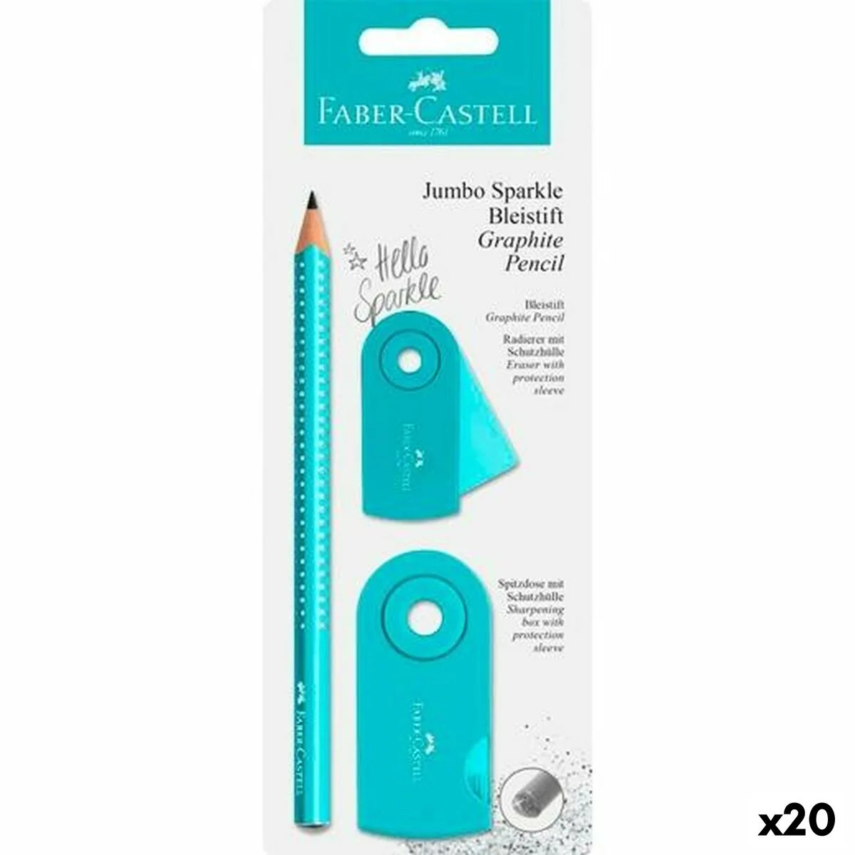 Ensemble de crayons faber castell turquoise 3 pieces 20 unites s842153432. Diaytar a été imaginé pour les acheteurs avisés qui recherchent autant la performance que le design dans leurs produits