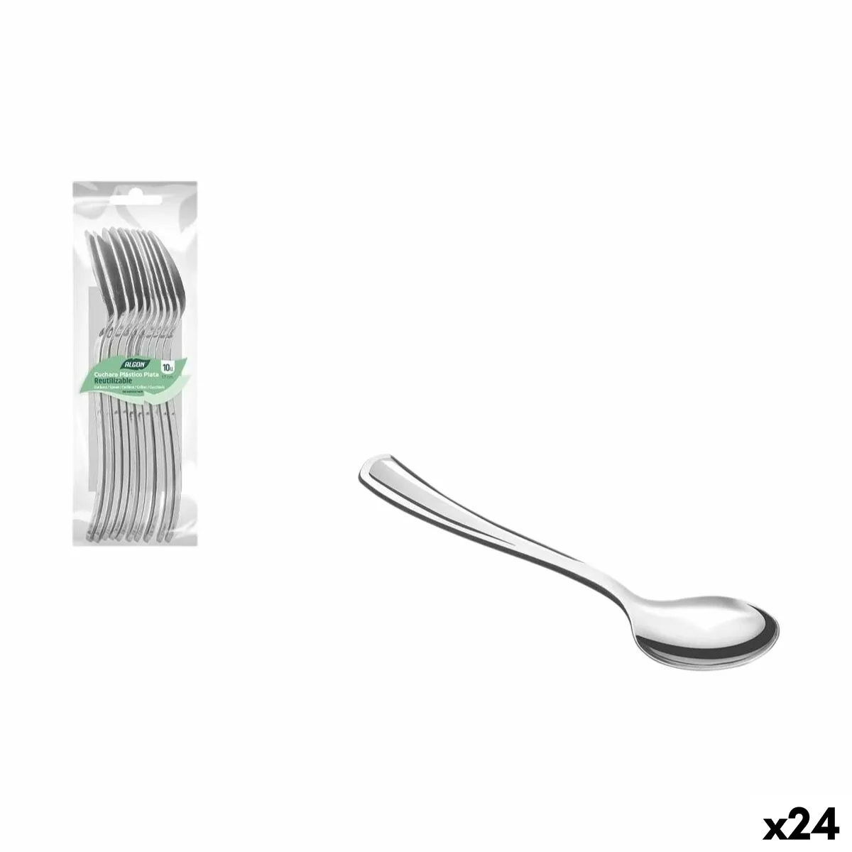 Ensemble de cuilleres algon 17 cm 10 pieces 24 unites s223448970. Nous sélectionnons pour Diaytar des produits qui ont une histoire, une âme, et qui sauront trouver une place dans la vôtre.