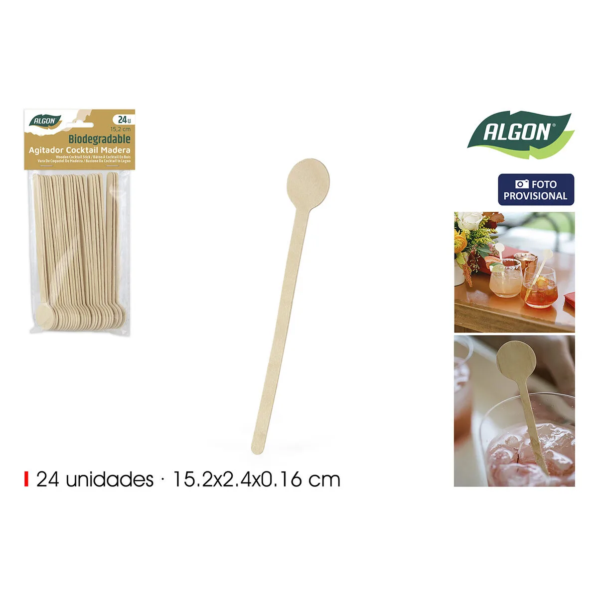Ensemble de cuilleres algon bois 15 2 cm 24 pieces 18 unites s223768121. Diaytar : La boutique qui réunit qualité, tendance et prix accessibles sous un même toit.