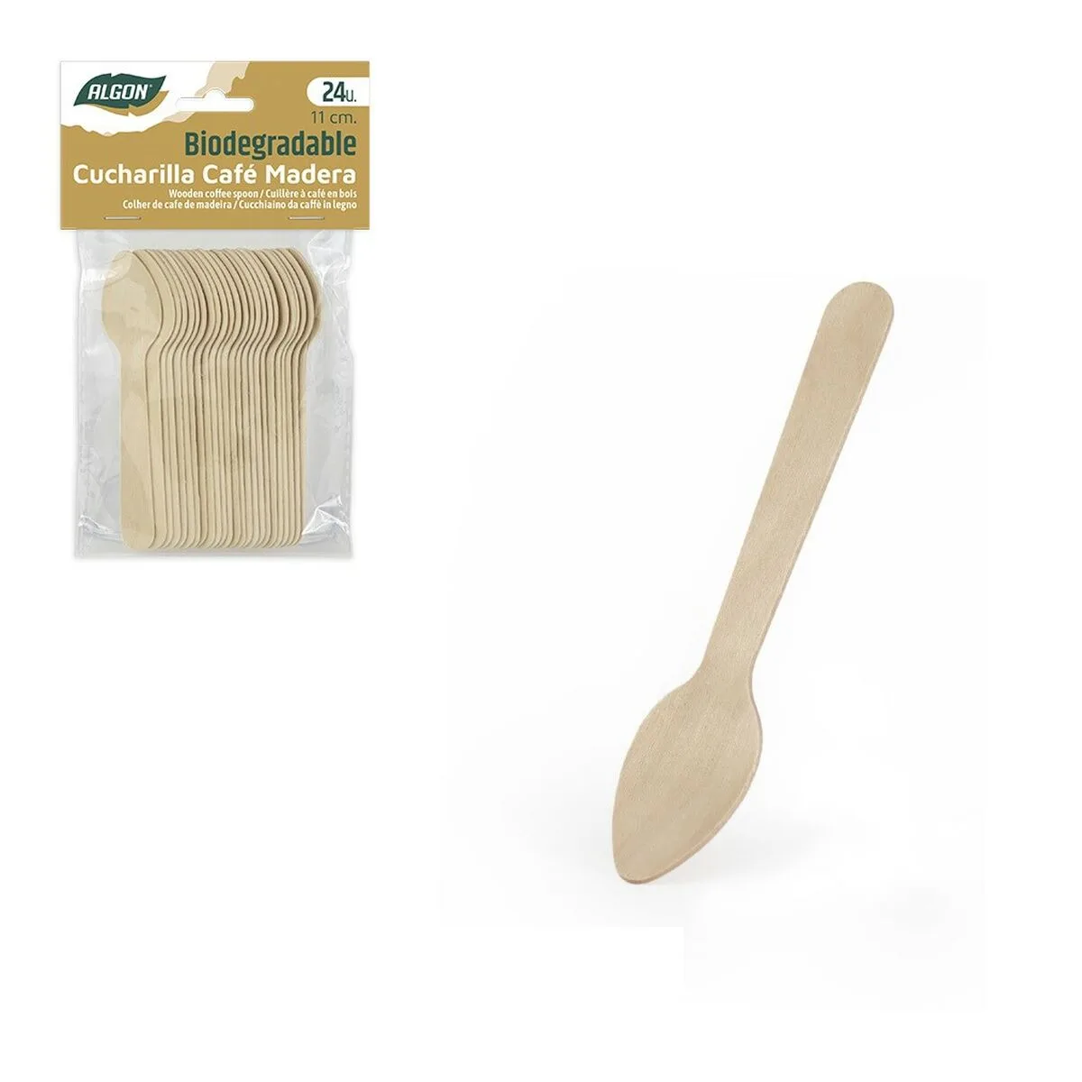Ensemble de cuilleres algon cafe bois 24 pieces 11 cm 36 unites s223152453. Diaytar révolutionne votre façon de faire du shopping en ligne !