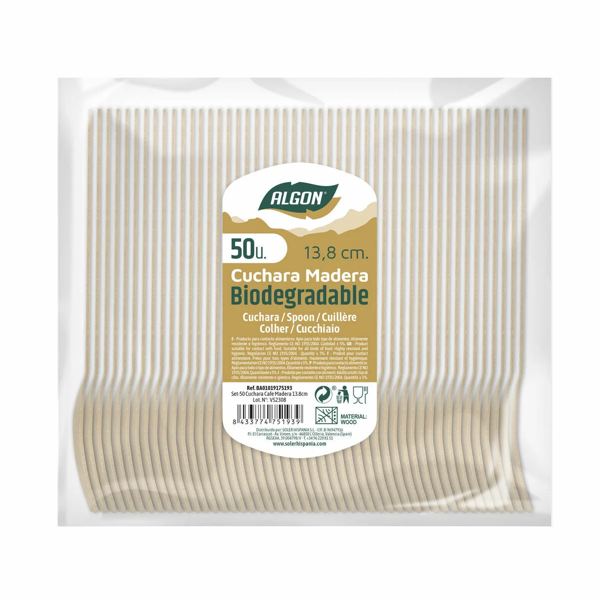 Ensemble de cuilleres algon dessert bois 20 unites 14 x 3 x 0 2 cm s222924340. Bienvenue dans l'écosystème Diaytar, où chaque produit a été pensé pour s'intégrer parfaitement dans votre vie moderne