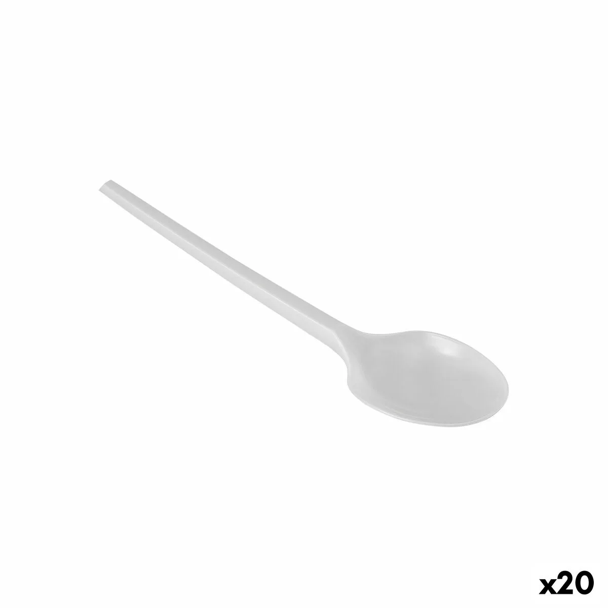 Ensemble de cuilleres algon reutilisable blanc 20 unites 12 5 cm s222947771. Chez Diaytar, nous valorisons autant la fonction que la forme dans chaque produit que nous ajoutons à notre collection
