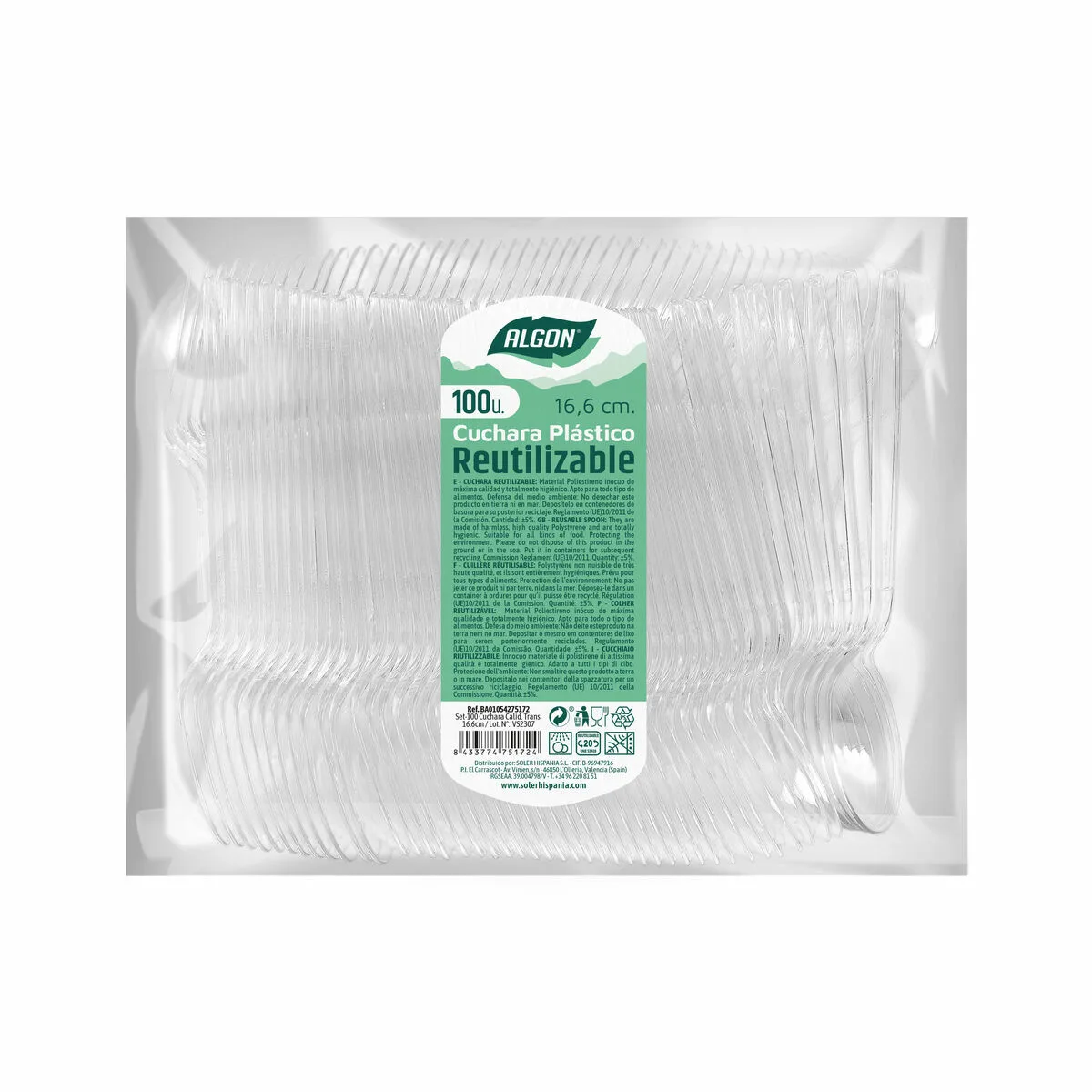 Ensemble de cuilleres algon reutilisable transparent 10 unites 16 6 cm s222948145. L'aventure Diaytar, c'est celle d'une équipe passionnée qui déniche pour vous les perles rares du marché généraliste