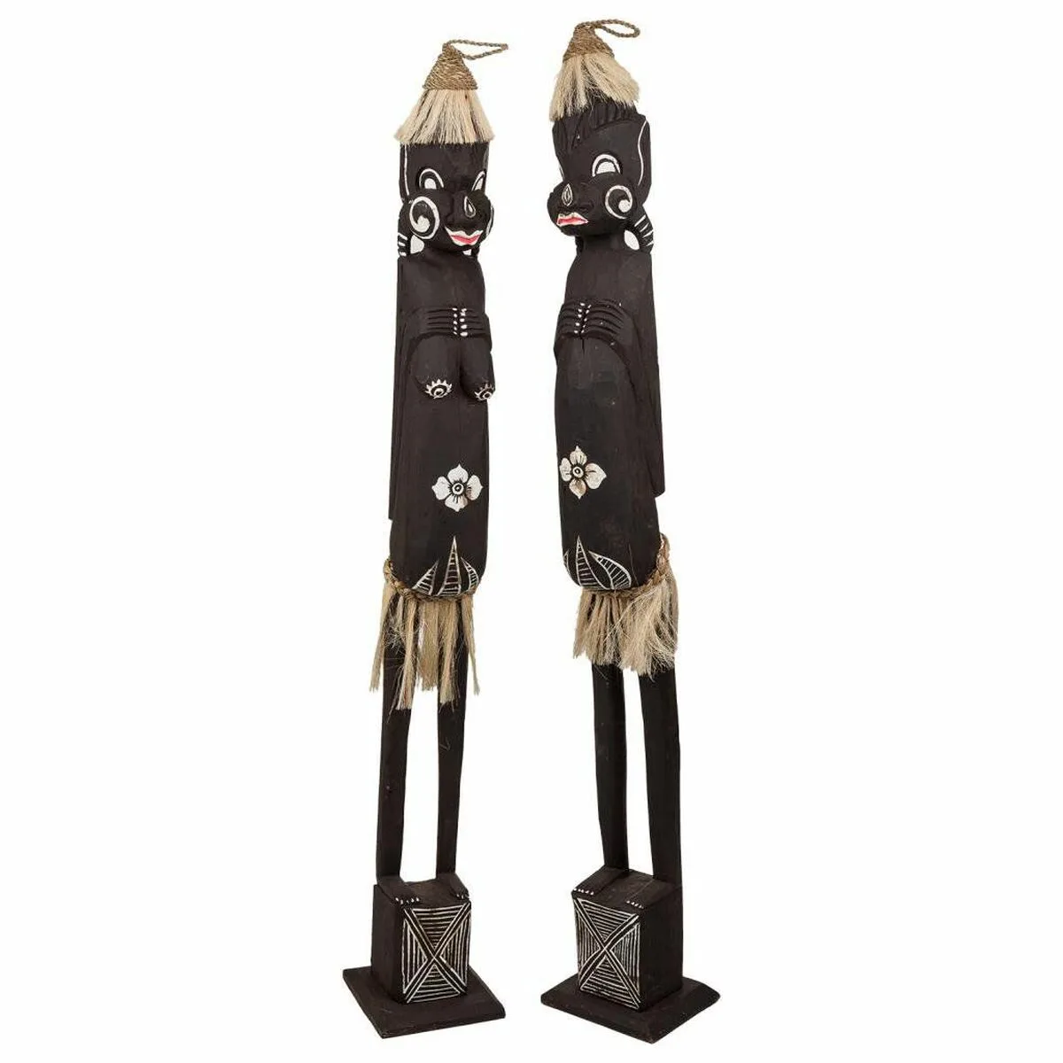 Ensemble de figurines alexandra house living marron bois ethnique 11 x 100 x 11 cm 2 pieces d162996739. Diaytar mise sur la richesse de son catalogue pour s'imposer comme le leader du shopping généraliste en ligne de qualité