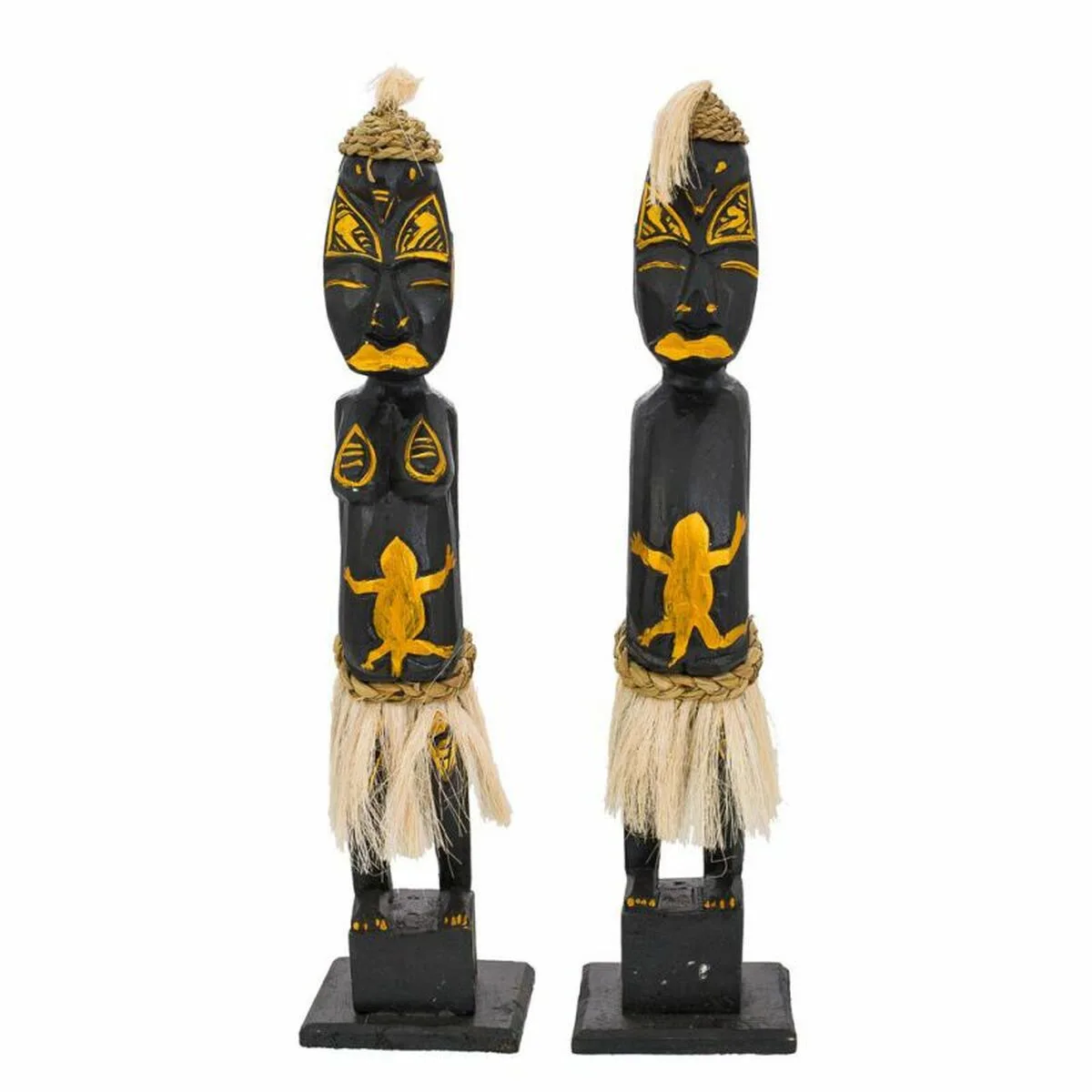 Ensemble de figurines alexandra house living noir bois ethnique 12 x 50 x 12 cm 2 pieces d163068513. Diaytar mise sur la richesse de son catalogue pour s'imposer comme le leader du shopping généraliste en ligne de qualité